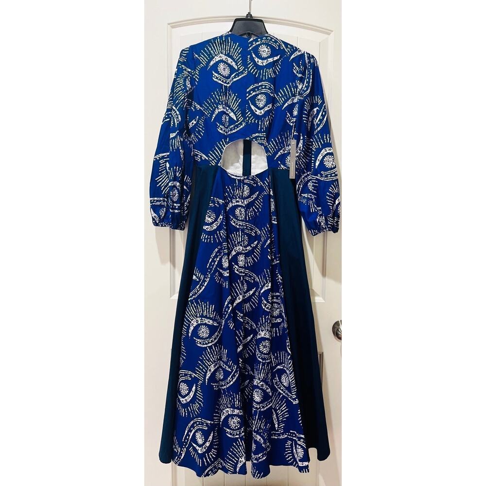NWT❤️Anthro Kahindo Long-Sleeve Cutout Dress szS - Picture 10 of 12